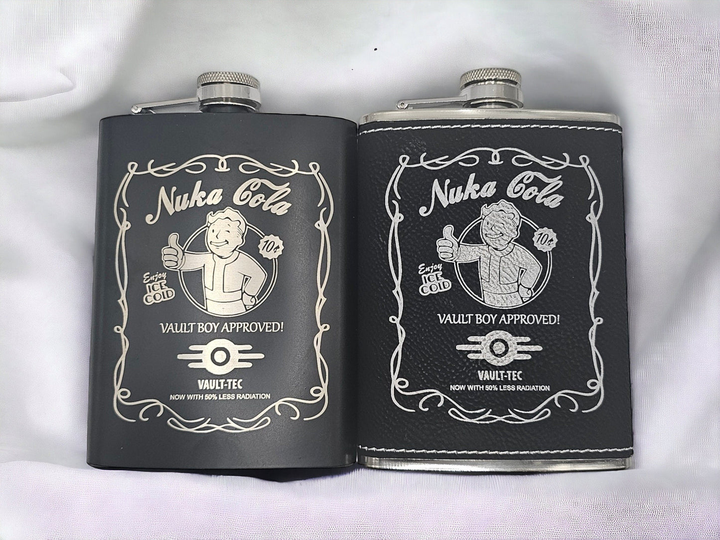 Wasteland Survival 8oz Flask – Rad-Resistant