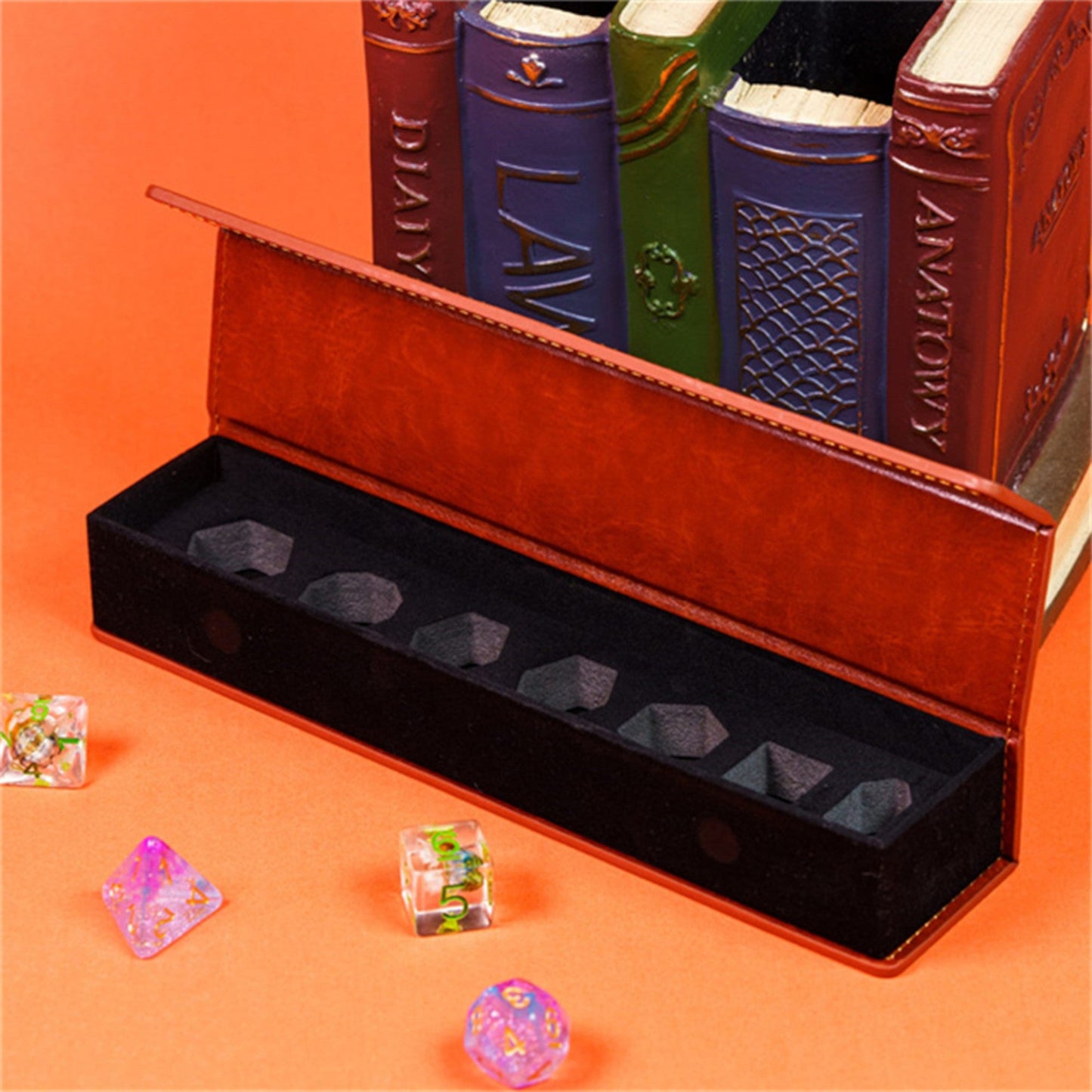 Gunslinger Faux Leather Dice Vault