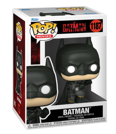 Funko POP! Movies The Batman, 6.40" x 4.65" x 3.60"