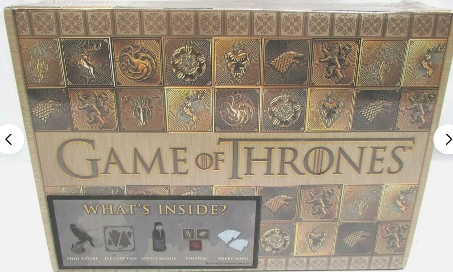 Game of Thrones Culture Fly Collector's Box Brand New & Sealed W/Vinyl Figure