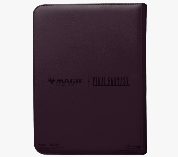 9 Pocket PRO Premium Zippered Binder - Final Fantasy