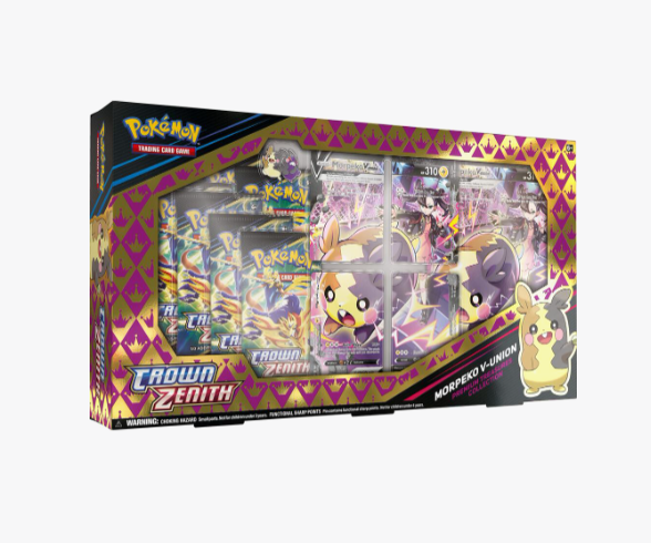 Morpeko V-UNION Premium Treasures Collection - Crown Zenith (CRZ)