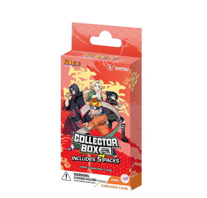 Naruto Smriti Cards Earth Scroll Collector Box