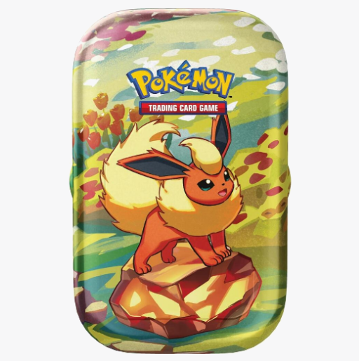 Prismatic Evolutions Mini Tin