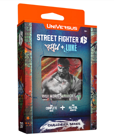 UniVersus CCG: Challenger Series Display- Street Fighter 6