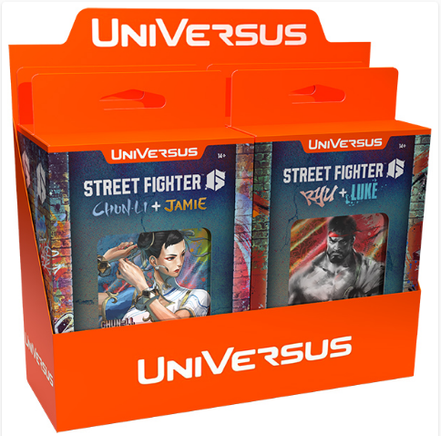 UniVersus CCG: Challenger Series Display- Street Fighter 6