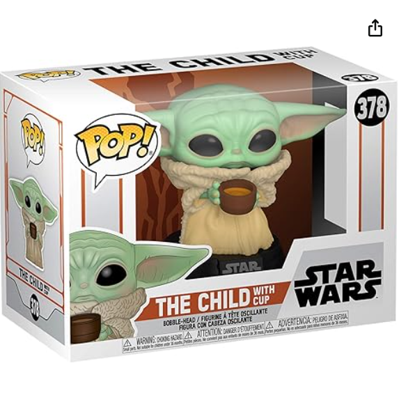 Funko Pop! Star Wars: The Mandalorian - The Child with Cup