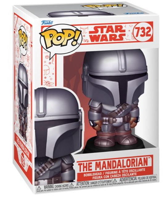 Star Wars: The Mandalorian Holiday Mandalorian Funko Pop! Vinyl Figure #732