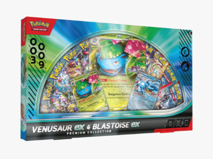 Venusaur EX & Blastoise EX Premium Collection