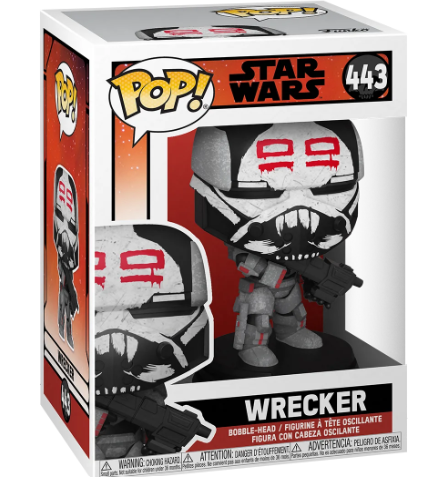 Funko POP! Star Wars The Bad Batch Wrecker Vinyl Figure