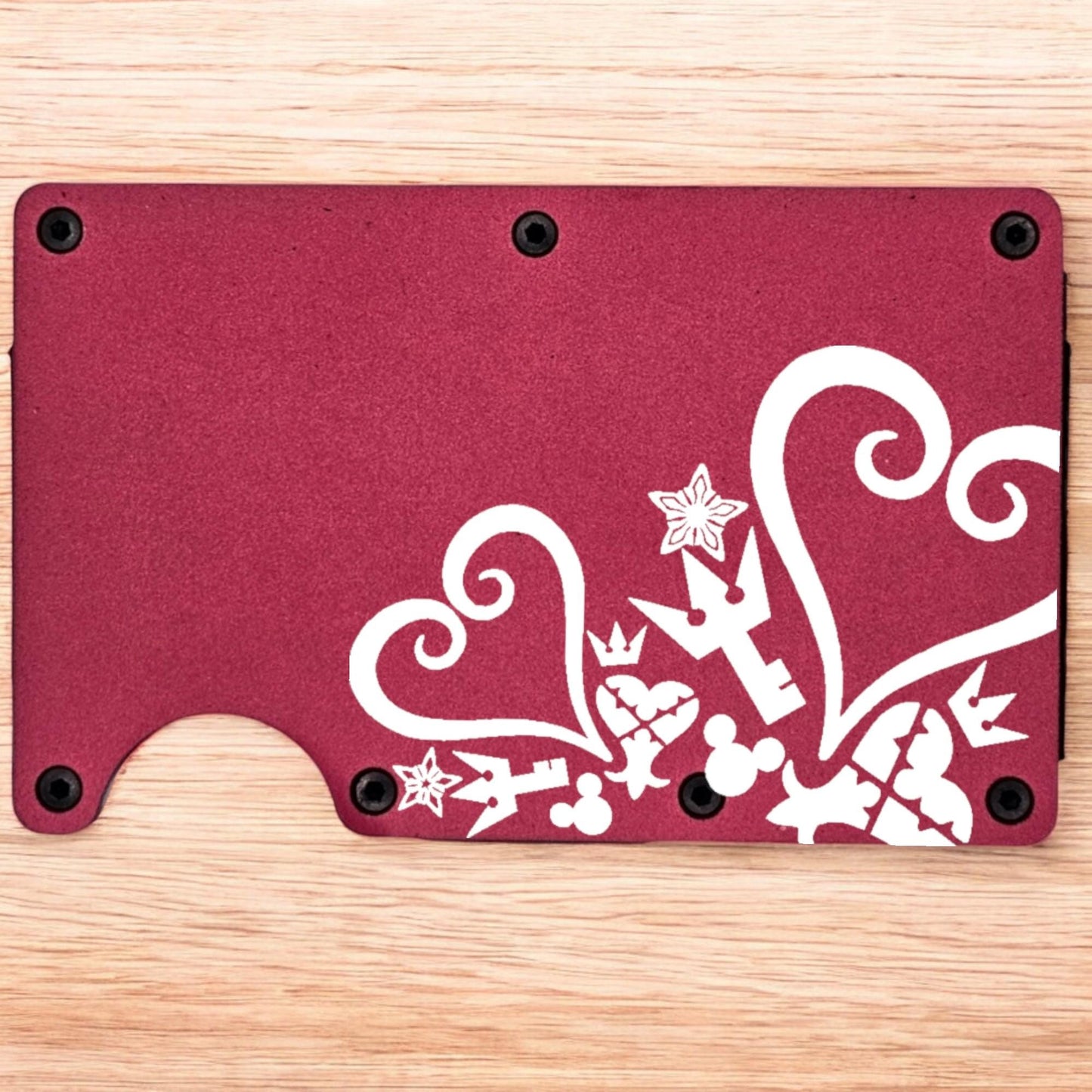 Destiny Crossroads RFID Metal Wallet – Engraved Minimalist Card Holder