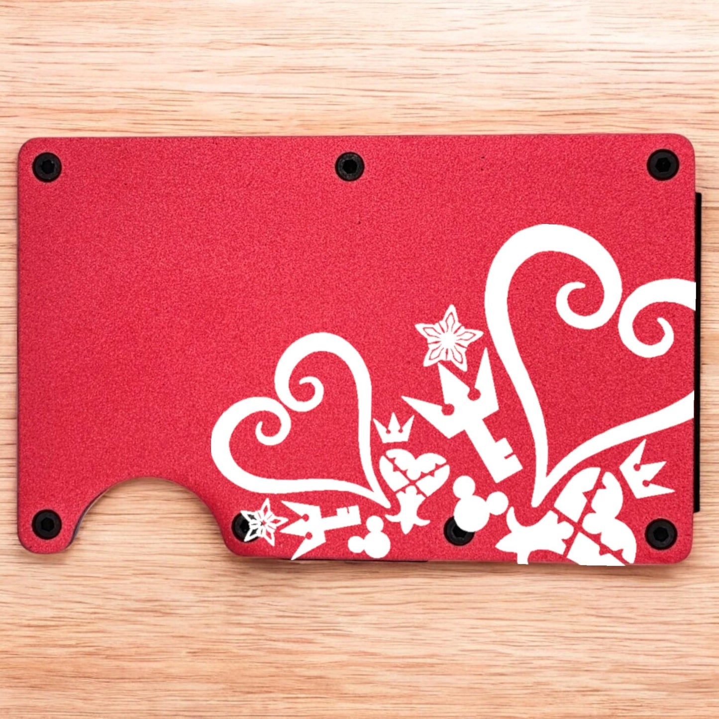 Destiny Crossroads RFID Metal Wallet – Engraved Minimalist Card Holder