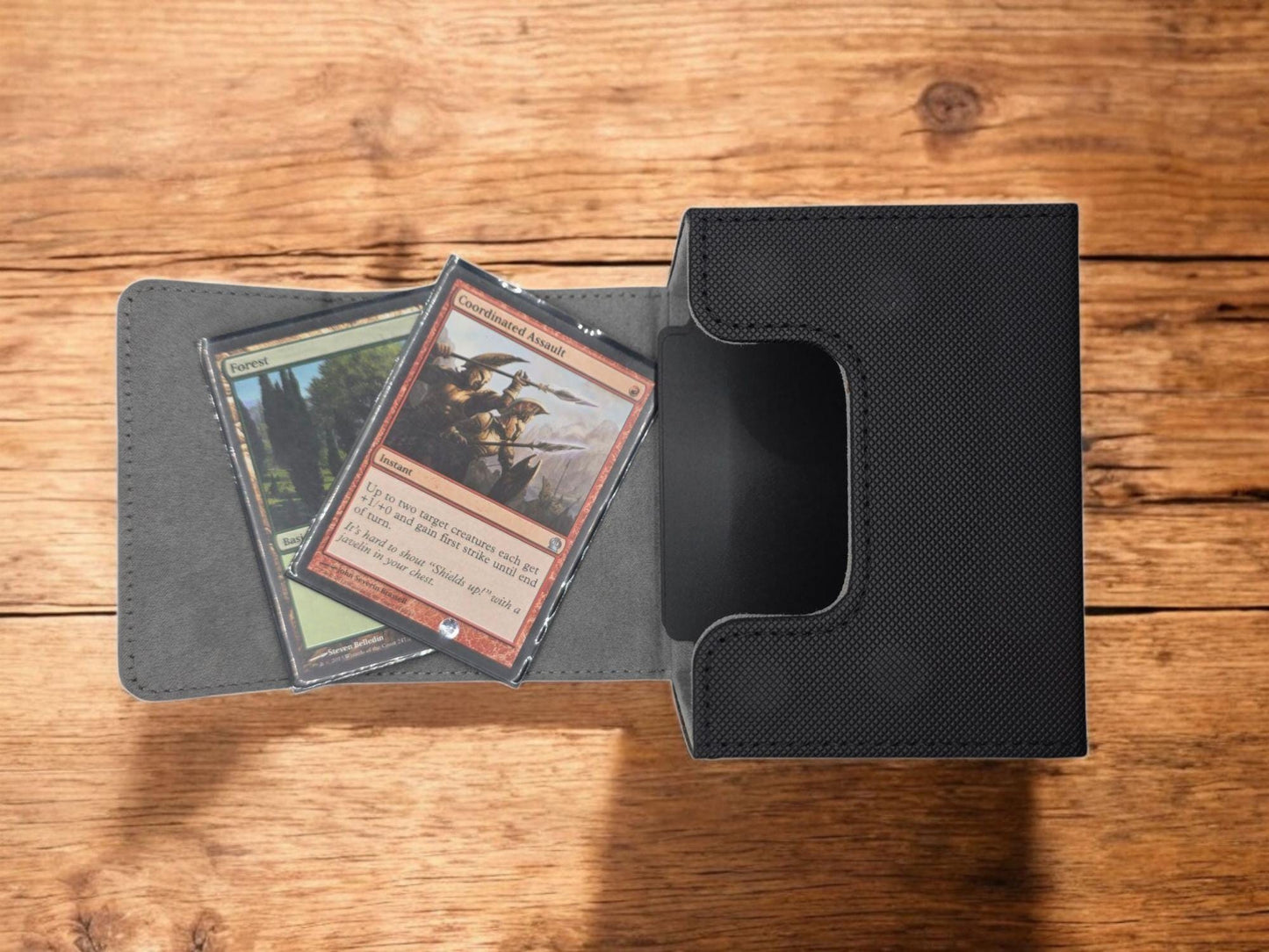 Black Mage-Inspired Horizontal Deck Box
