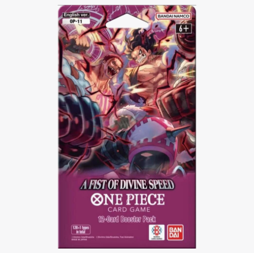 A Fist of Divine Speed Booster Pack - Sleeved