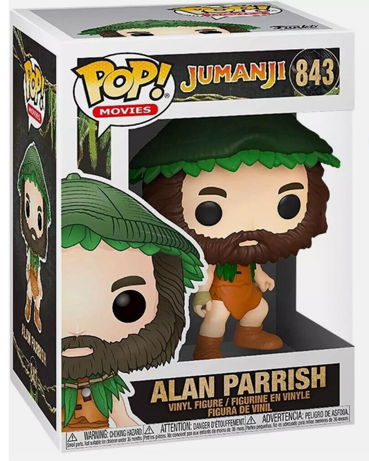 Funko POP! Movies - Jumanji Alan Parrish #843 VAULTED
