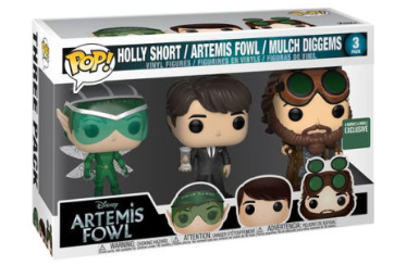 Add to Wishlist Funko POP!  Barnes & Noble Exclusives  POP Disney: Artemis Fowl 3pk -Holly Short / Artemis Fowl / Mulch Diggems [B&N Exclusive]