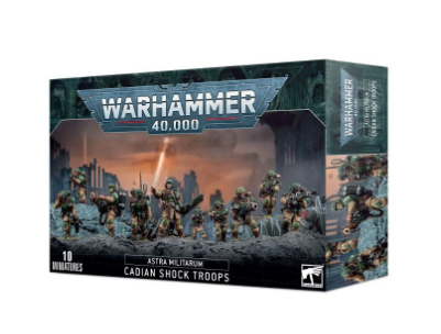Astra Militarum - Cadian Shock Troops