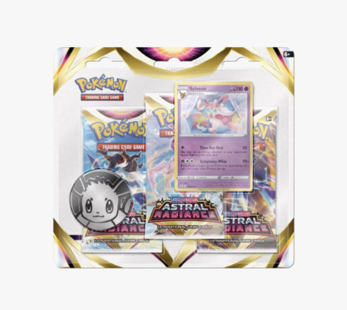 Astral Radiance 3-Pack Blister - Sylveon Promo