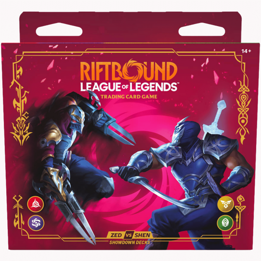 Riftbound TCG: Vendetta Showdown Decks: Zed vs Shen
