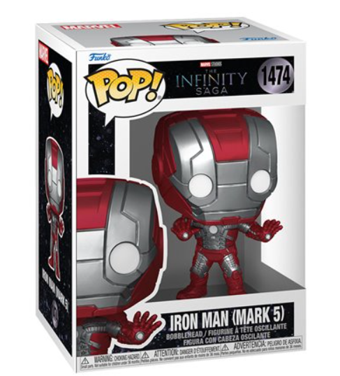 Marvel MCU Archives The Infinity Saga Iron Man (Mark 5) Funko Pop! Vinyl Figure #1474