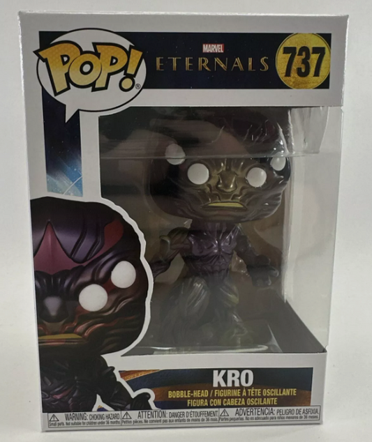Funko Pop Kro #737 Marvel Eternals Bobble-Head Vinyl Figure New In Box NIB MCU