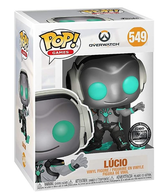 Funko Pop! Overwatch Ribbit Lucio Blizzard Blizzon 2019 Exclusive