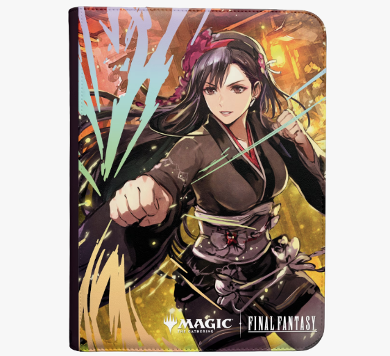 9 Pocket PRO Premium Zippered Binder - Final Fantasy