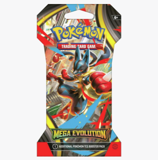 Mega Evolutions Sleeved Booster Pack