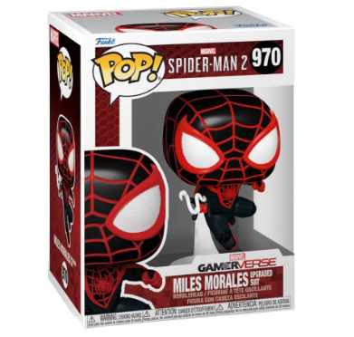 Spider-Man 2 - Miles Morales Upgraded Suit - FunkoPOP #970