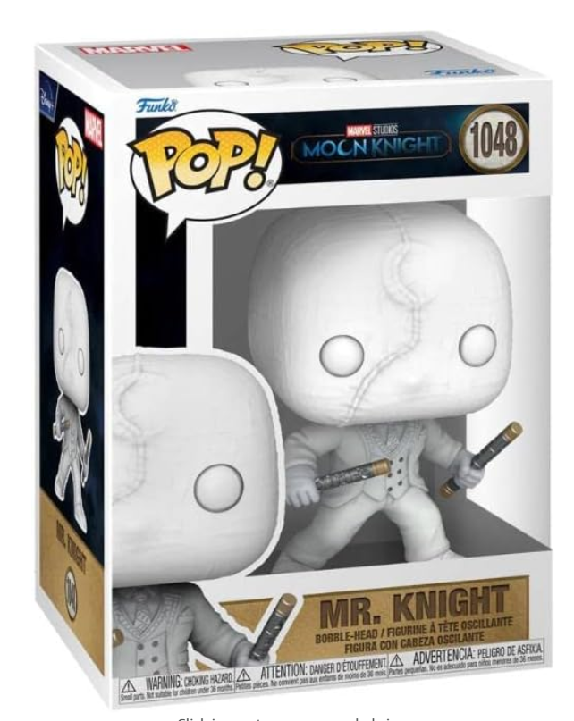POP Marvel: Moon Knight - Mister Knight [Mr. Knight] Funko Vinyl Figure (Bundled with Compatible Box Protector Case), Multicolor, 3.75 inches