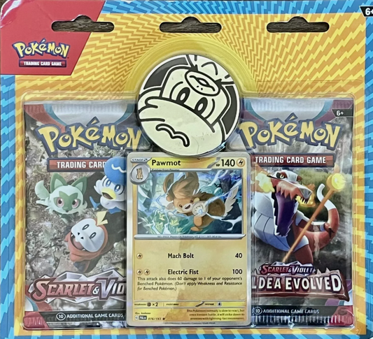 Paldea Evolved 2 Pack Blister Pack