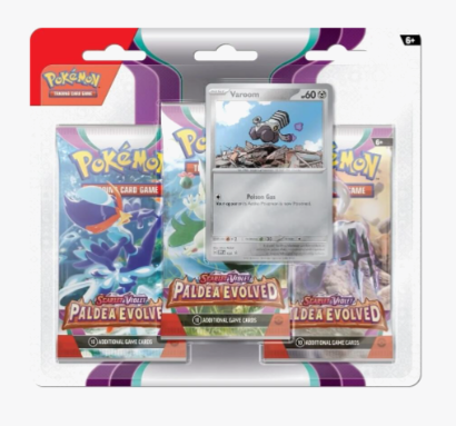Paldea Evolved 3 Pack Blister - Tinkatink