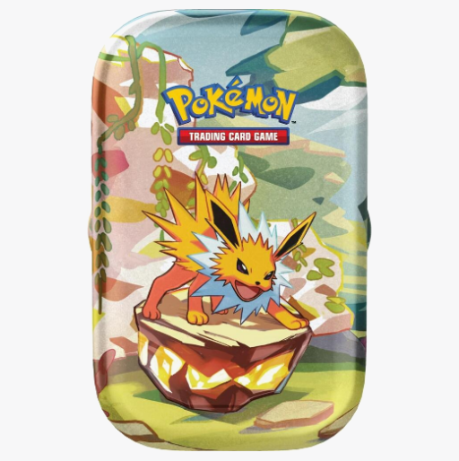 Prismatic Evolutions Mini Tin