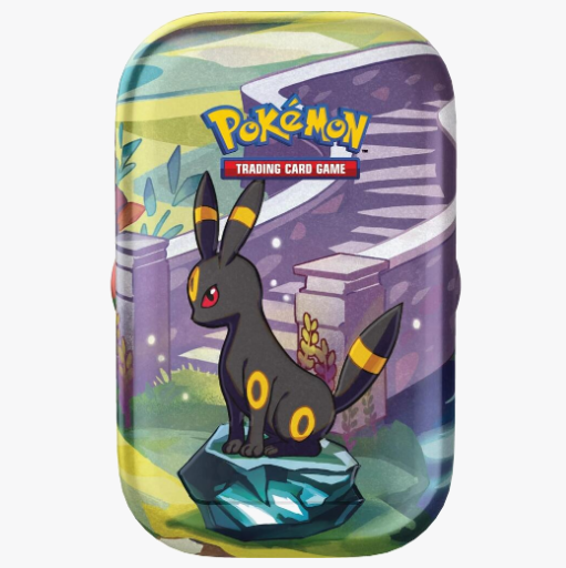 Prismatic Evolutions Mini Tin
