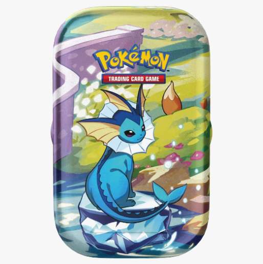 Prismatic Evolutions Mini Tin