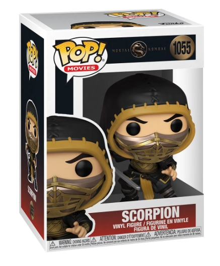 Funko POP! Movies: Mortal Kombat - Scorpion with Chase