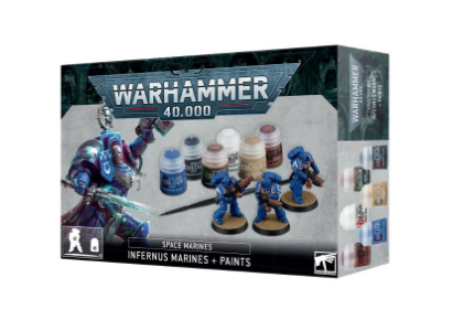 Space Marines - Infernus Marines + Paints