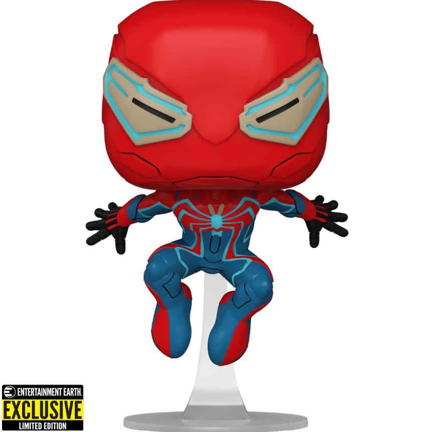 Spider-Man 2 Peter Parker Velocity Suit Funko Pop! Vinyl Figure #974 - Entertainment Earth Exclusive