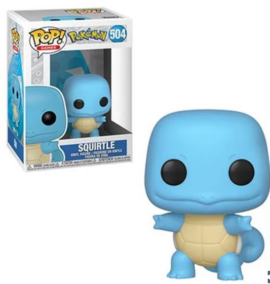 Pokemon Squirtle Funko Pop! Vinyl Figure #504