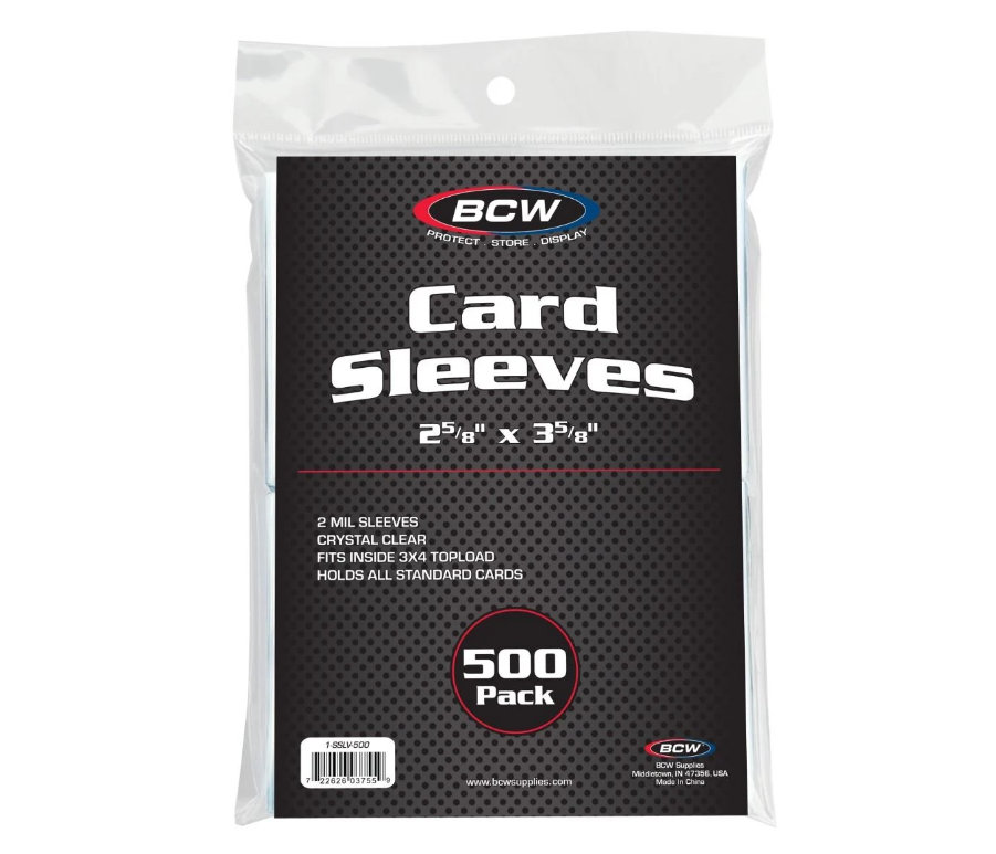 Clear Sleeves