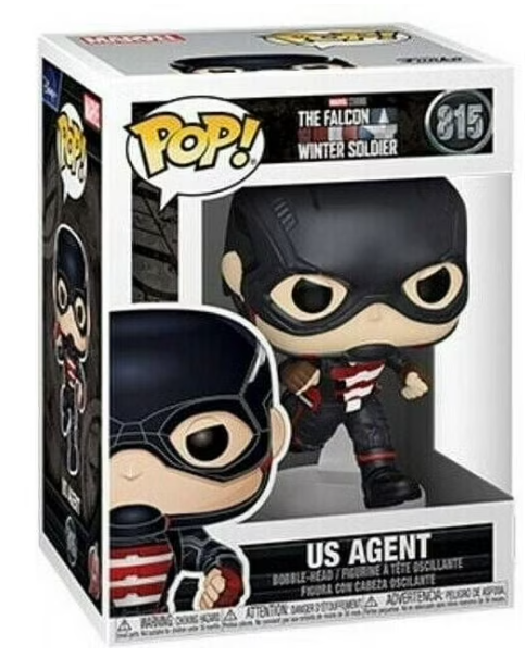 FUNKO POP!: The Falcon and the Winter Soldier- U.S Agent [New Toy]