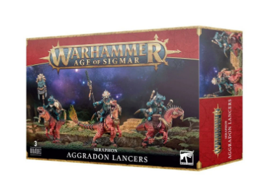 Warhammer Age of Sigmar Seraphon - Aggradon Lancers