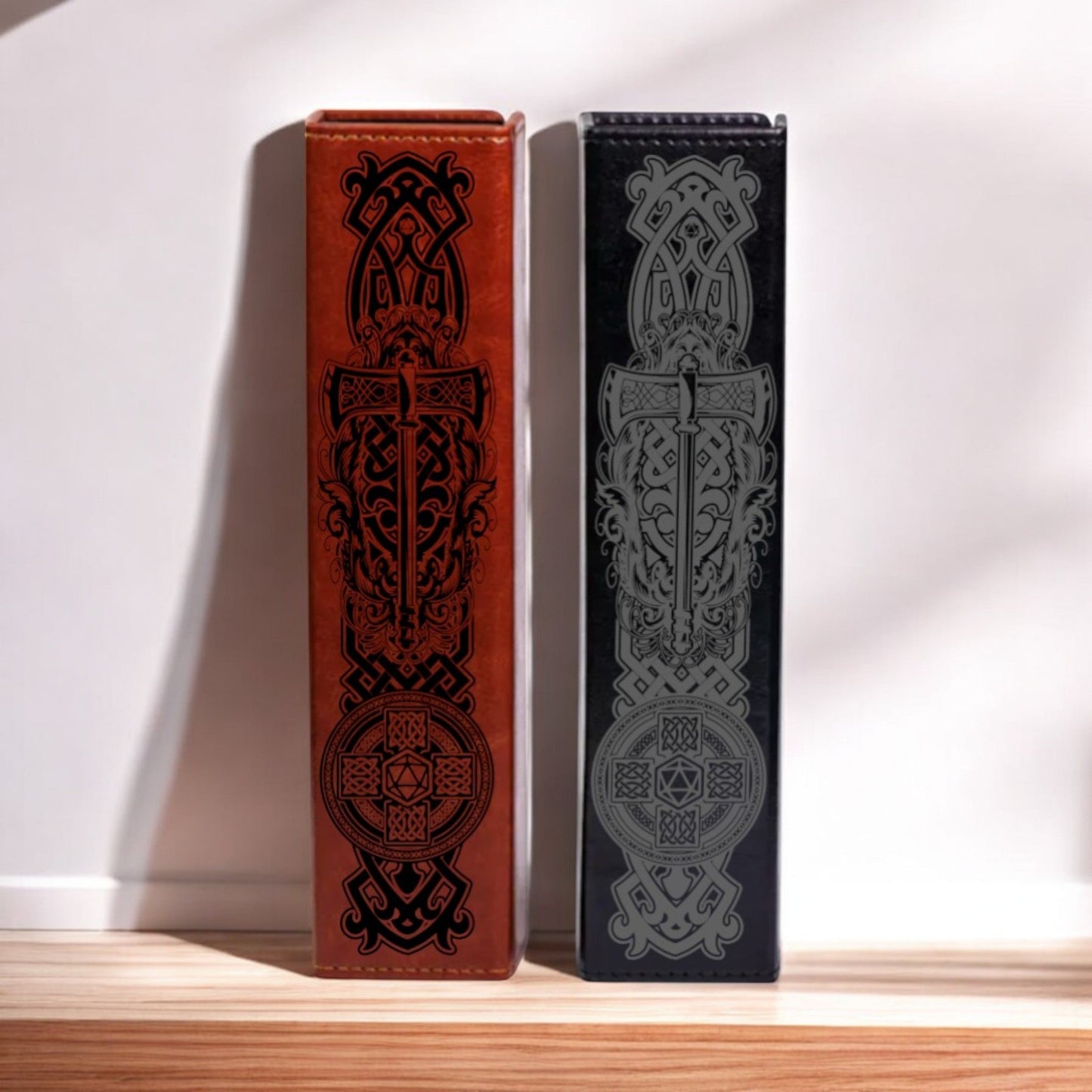 Barbarian Faux Leather Dice Vault